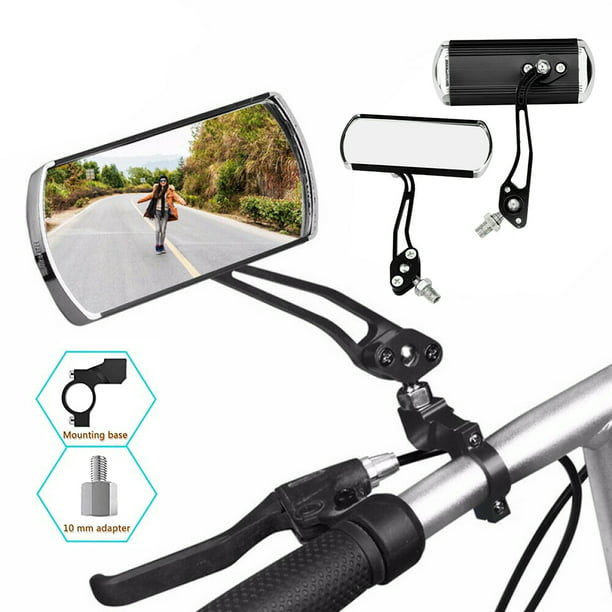 Bicycle Motor Handlebar Modified Rear View Mirror Holder Aluminum Alloy Bracket 